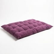 large dog sleeping on XXL tufted pet mat