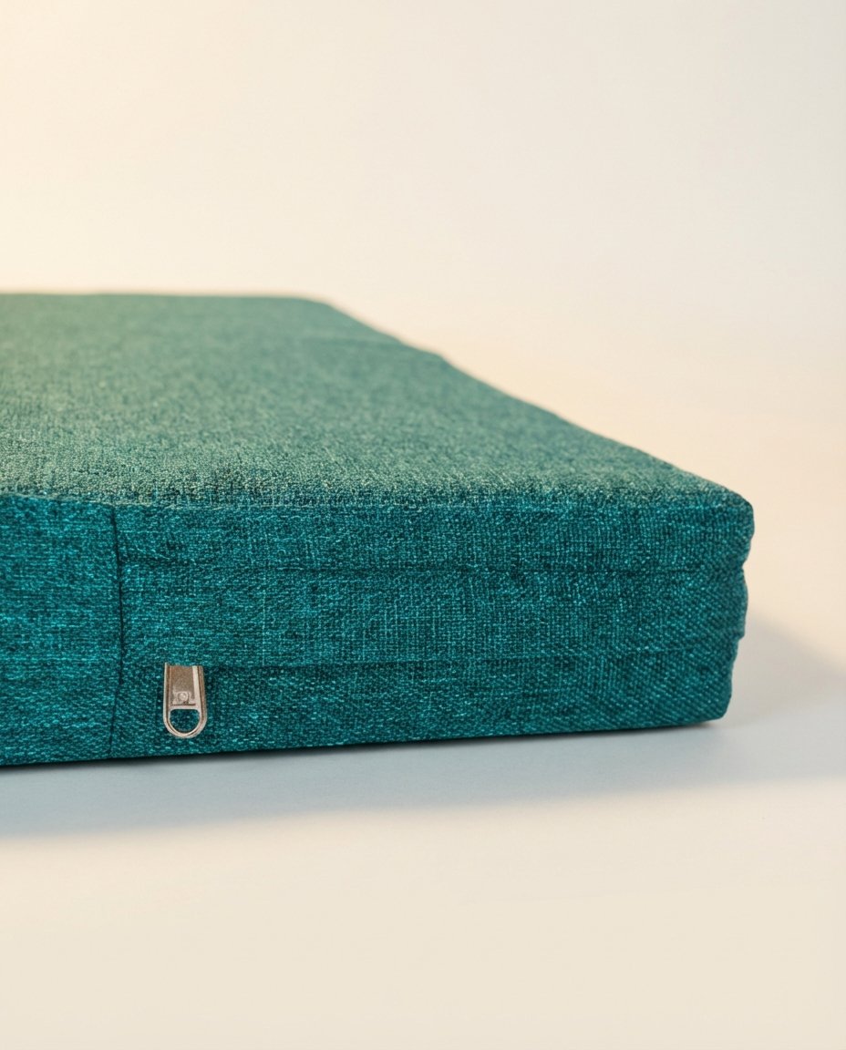breathable jute orthopedic dog bed cover for senior dogs